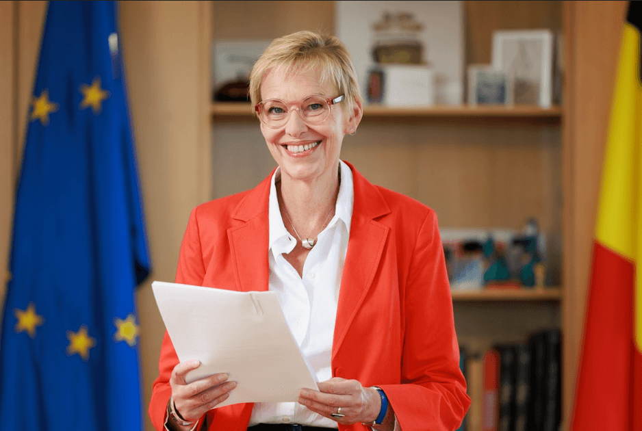 Entretien exclusif avec Karine Lalieux, ministre des Pensions et de la lutte contre la pauvreté à Bruxelles