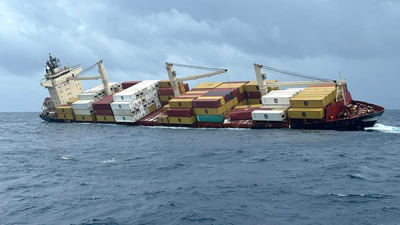 640 conteneurs dans l’océan: un cargo transportant des « marchandises dangereuses » a coulé au large de l’Inde