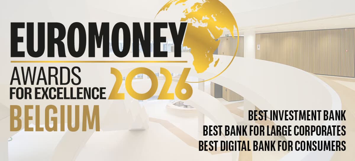 BNP Paribas Fortis remporte trois Euromoney Awards 2026 et accélère sa transformation digitale